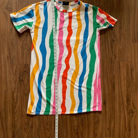 Nooworks Salvation Stripe Tee Dress in Medium - Picture 5 of 5